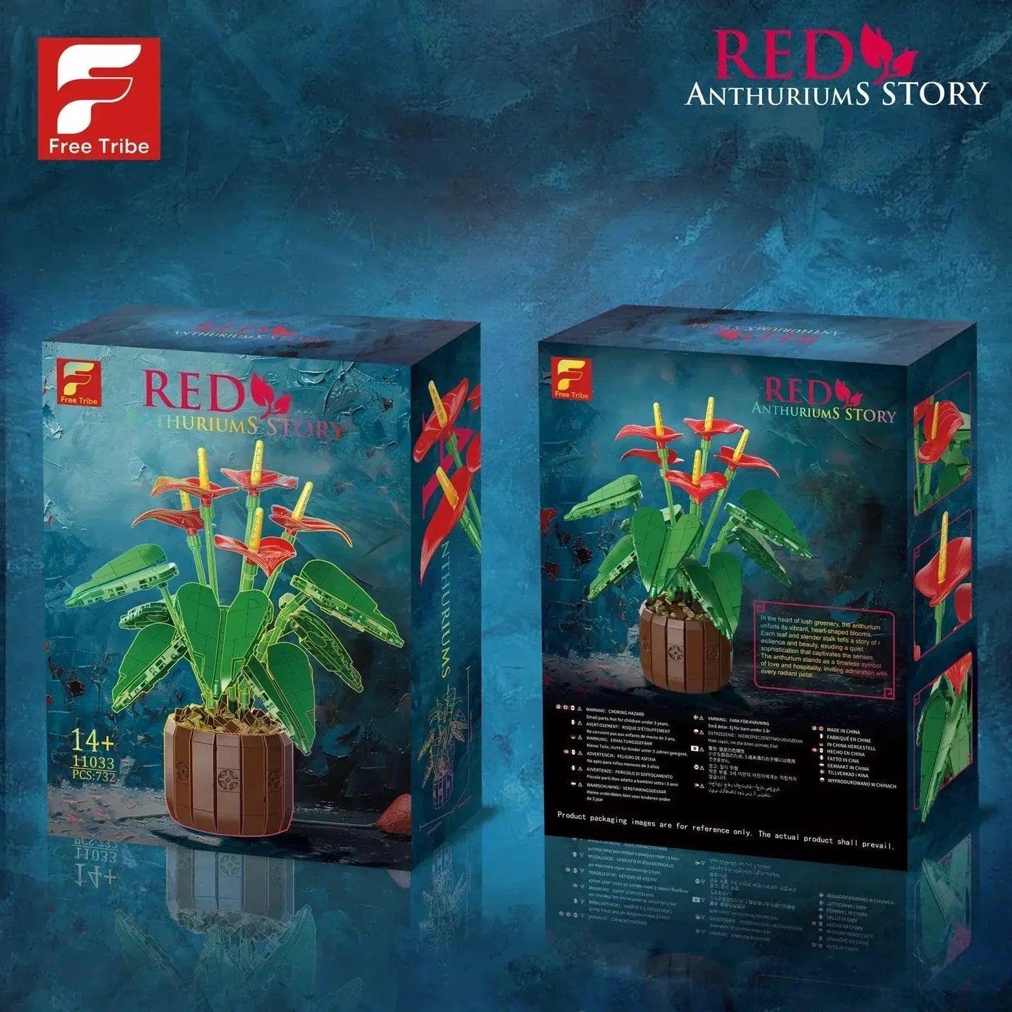 Flower Bouquet Building Blocks Kit Lego Compatible Gift - ToylandEU™