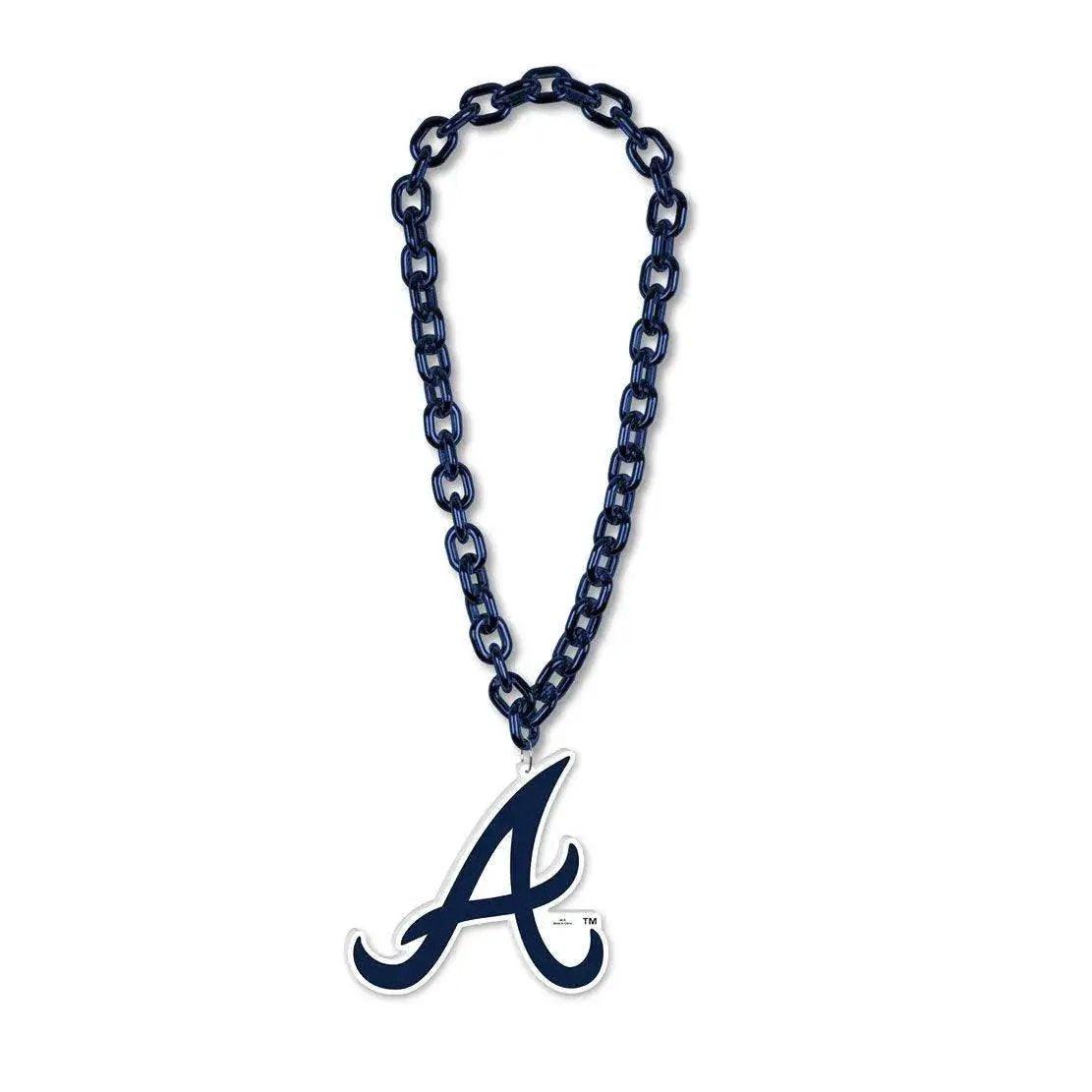 Atlanta Braves Foam Logo Necklace 38 Inch Fan Chain - ToylandEU™
