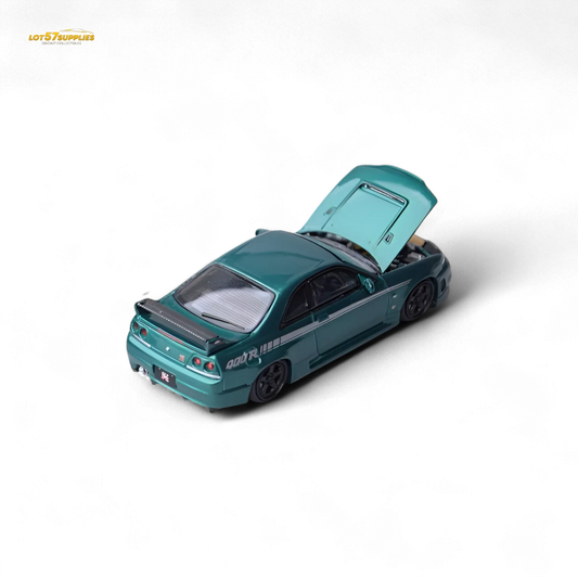 Nissan Skyline GTR R33 Diecast 1:64 Champion Green - ToylandEU™