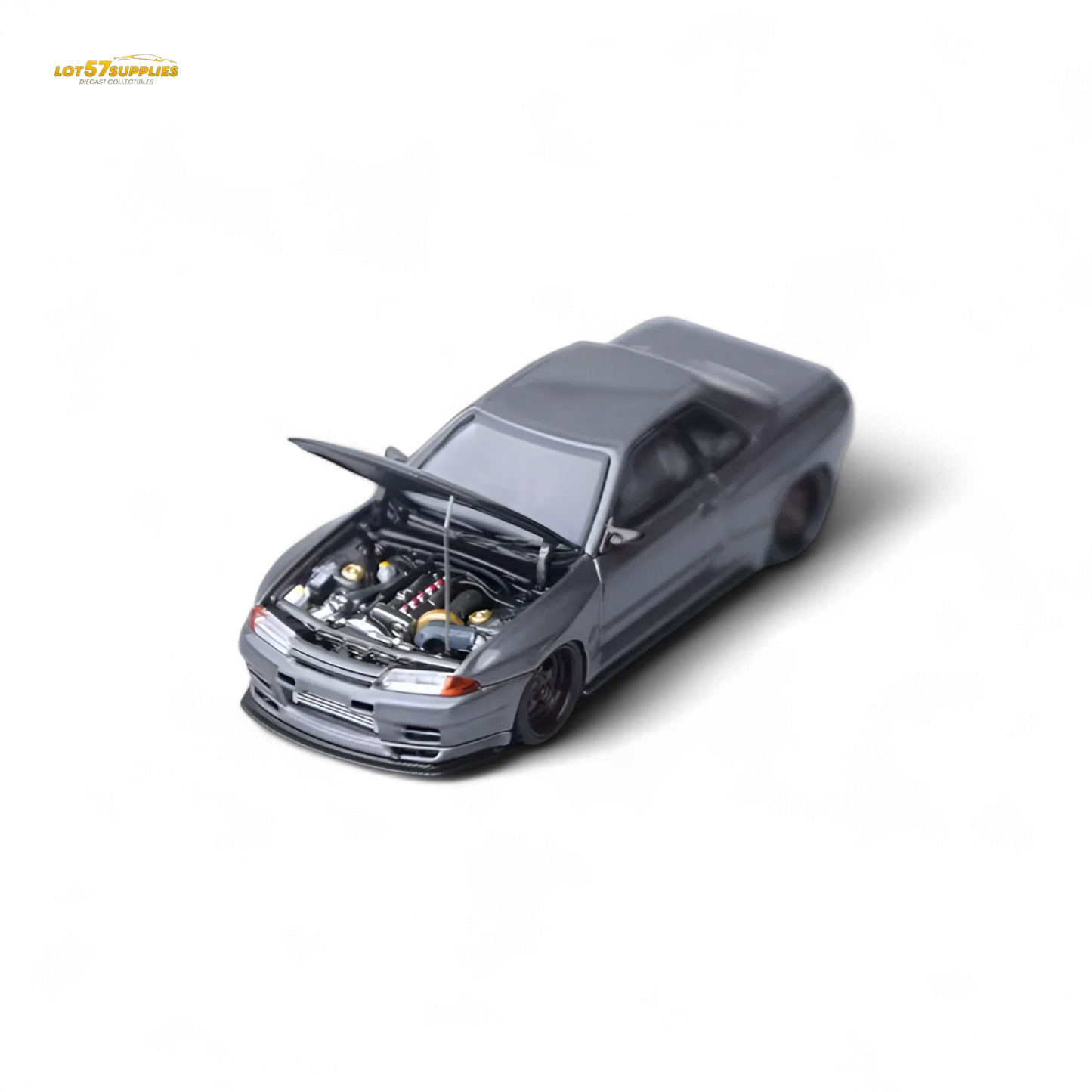 Focal Horizon Skyline GT-R R32 Grey Garage Active 1:64 - ToylandEU