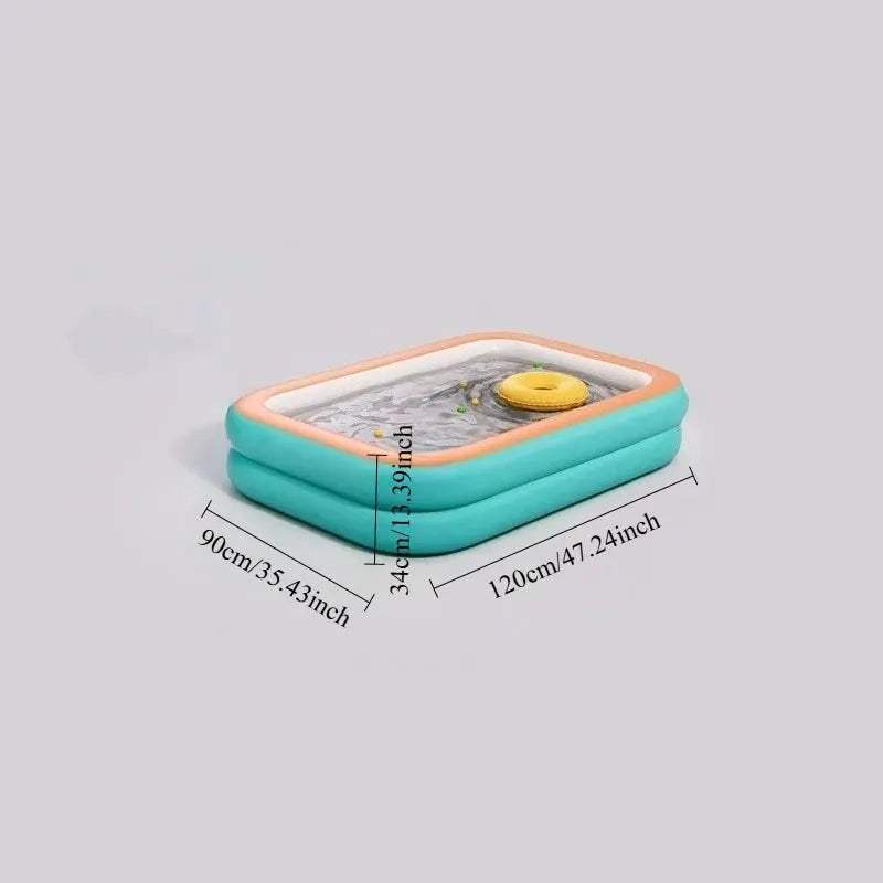 1PC Inflatable Swimming Pool Adult Outdoor Swimming Pool Courtyard Foldable Swimming Pool Suitable for Backyard Garden Family - ToylandEU