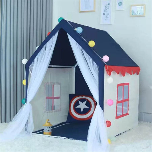 Foldable Kids Tent Princess Castle For Boys And Girls - ToylandEU