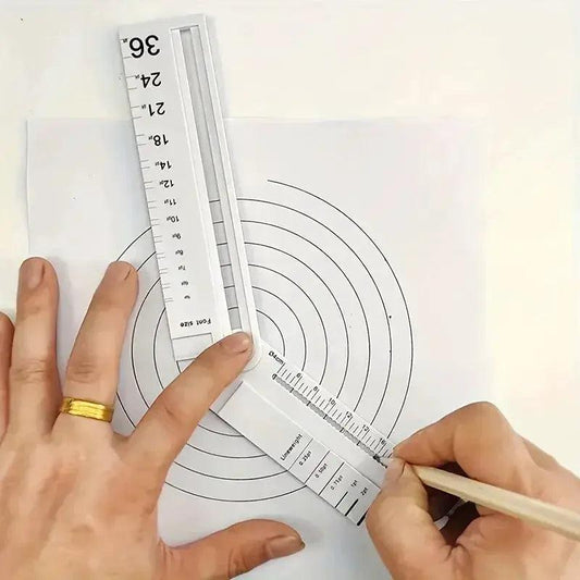 Folding Ruler For Drawing And Measuring ABS Plastic - ToylandEU™