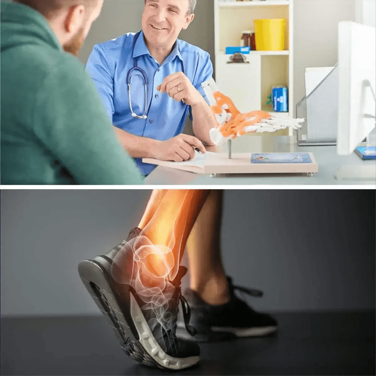 Foot Anatomy Model With Ligaments 360 Degree Rotating Base - ToylandEU