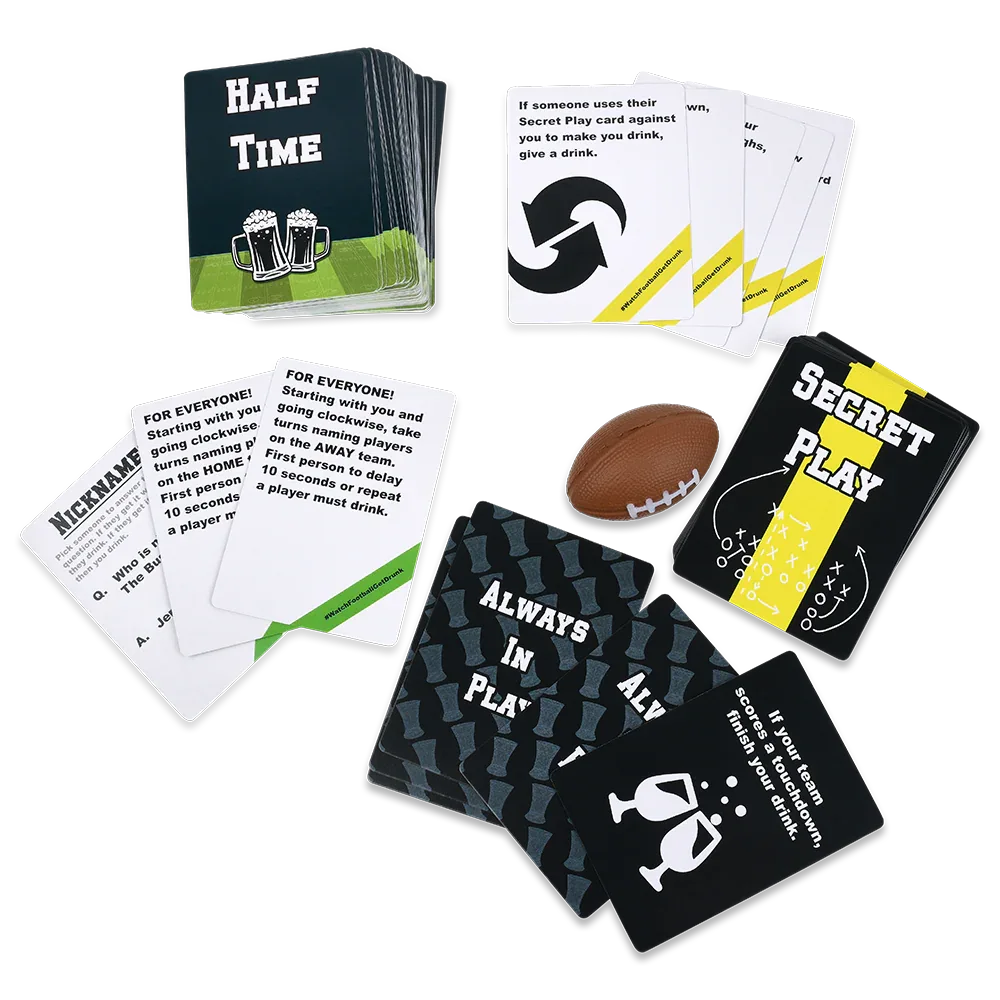 WATCH FOOTBALL, GET DRUNK - The Live Football Drinking Game - Falling Whale Games