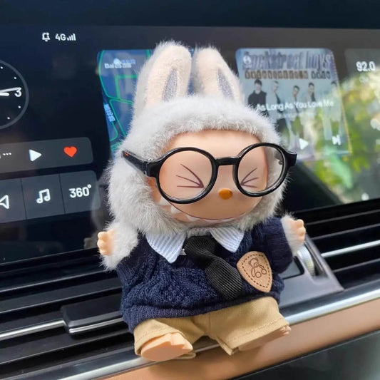 For 10/15cm Cotton/Ropa Labubu Dolls Glasses Cute Plastic - ToylandEU