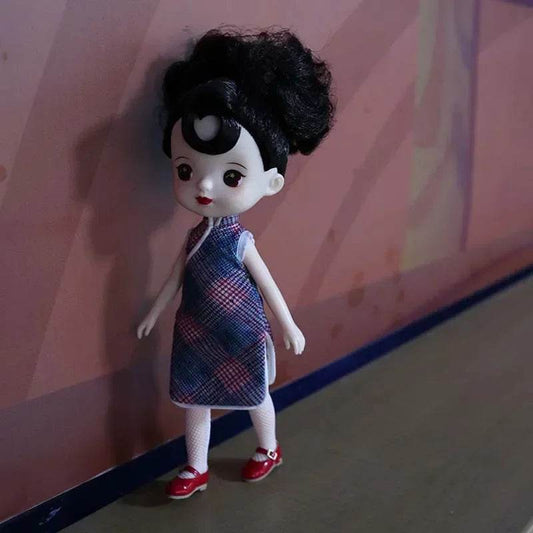 For 22cm BJD Doll Cheongsam Clothes Fashion Dress Collection - ToylandEU