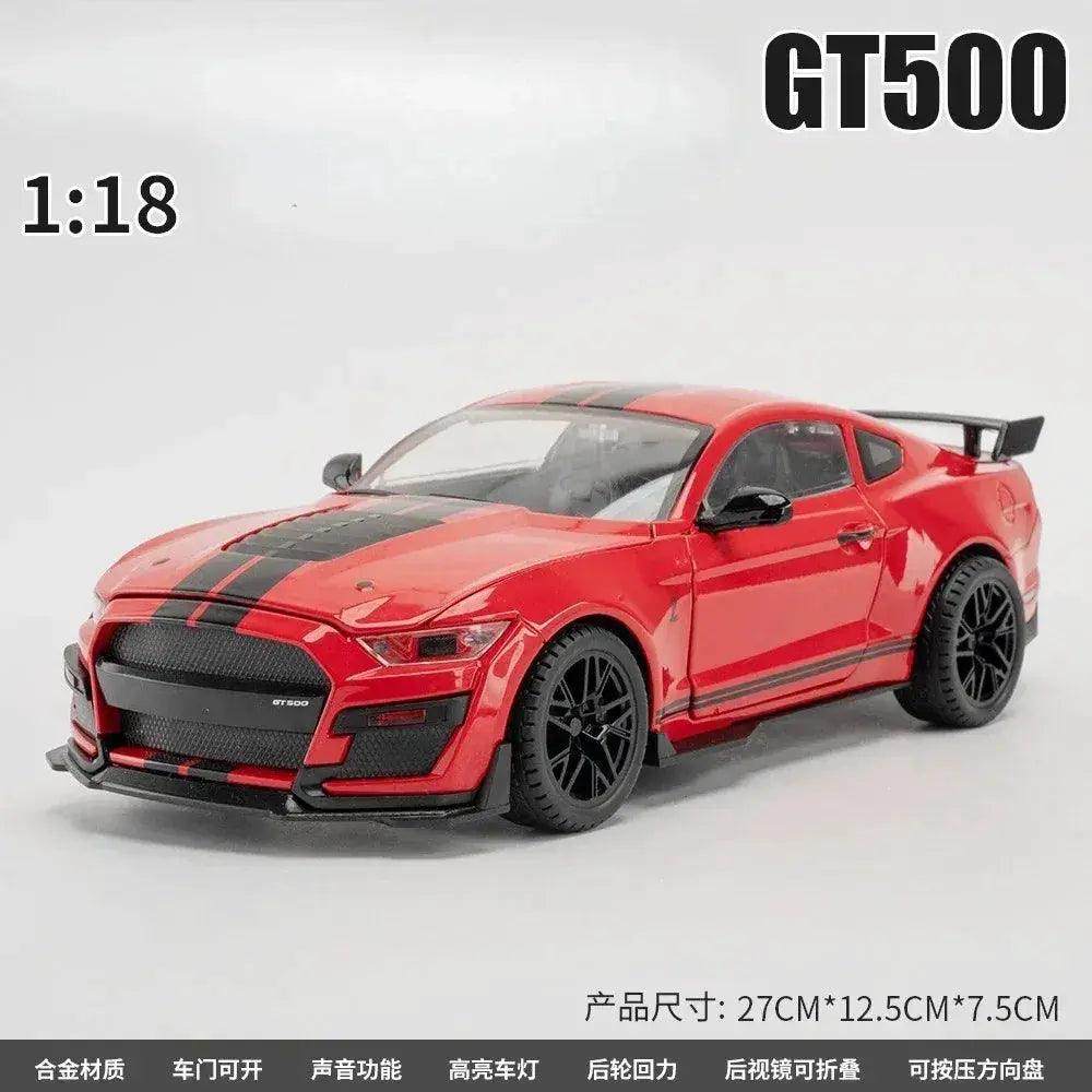Ford Mustang GT500 Diecast 1 18 Premium Desk Decor - ToylandEU™