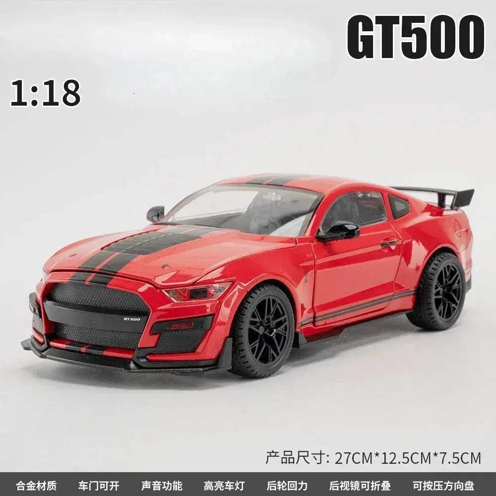 Ford Mustang GT500 Diecast 1 18 Premium Desk Decor - ToylandEU™