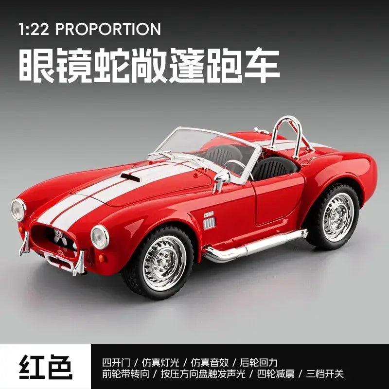 Ford Shelby Cobra Diecast 1 22 Scale Model Metal - ToylandEU™