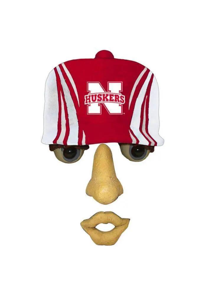 Nebraska Cornhuskers Forest Face Outdoor Garden Ornament - ToylandEU™