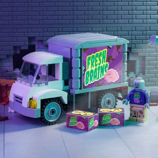 Lego Zombie Delivery Truck Custom Minifig 161 Bricks - ToylandEU™