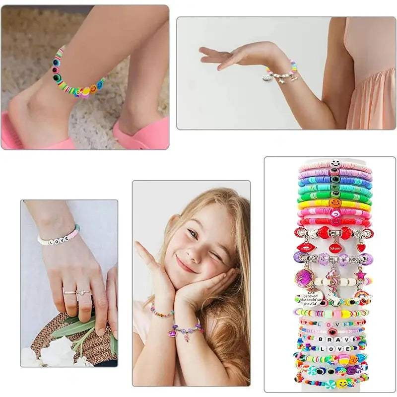 Friendship Bracelet Kit Beads Set For DIY Jewelry Craft Projects - ToylandEU