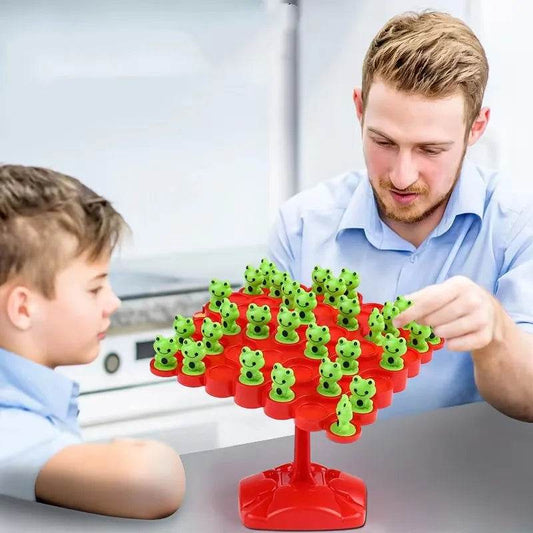 Frog Balance Tree Math Toy: Interactive Learning Fun for Toddlers and Preschoolers - ToylandEU