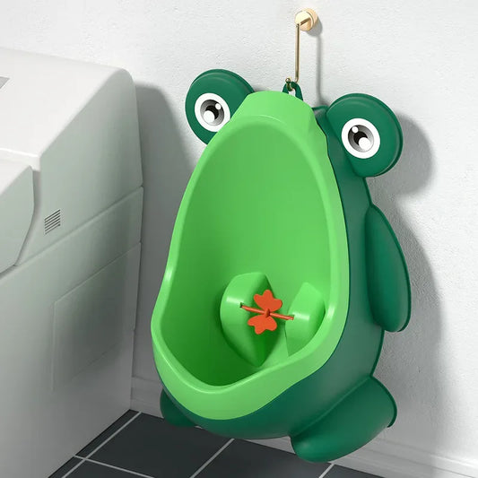 Frog Shape Wall Mounted Potty Urinal For Toilet Training Boys - ToylandEU