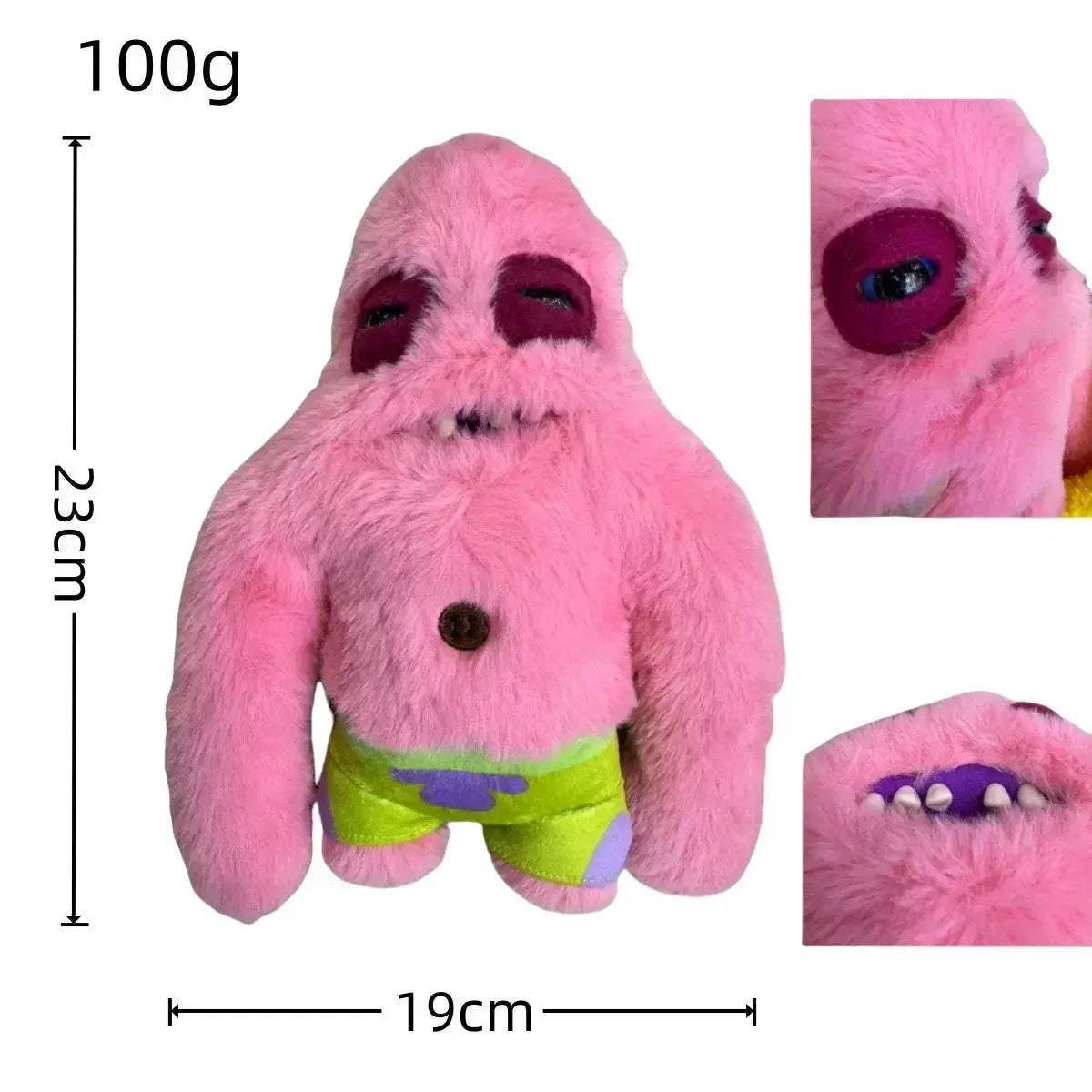 Fuggler Plush Toy Ugly Monster Spongebob Patrick Series Gift - ToylandEU
