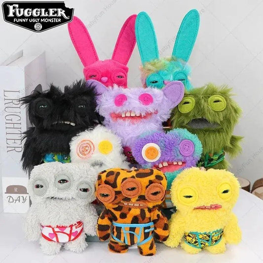Fuggler Plush Ugly Teeth Monster Soft Wide Eyed Gift - ToylandEU™