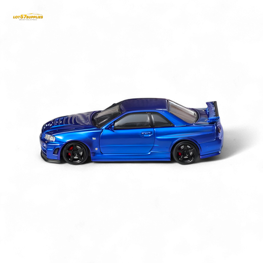 Fuji Skyline R34 GT-R Nismo Z-Tune Premium Diecast Bayside Blue