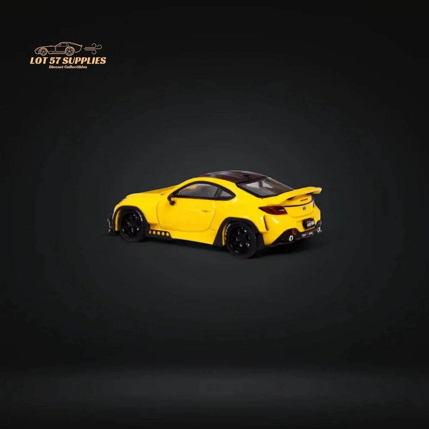 Fuji Toyota GR86 Pandem 2nd Gen in Yellow 1:64 - ToylandEU