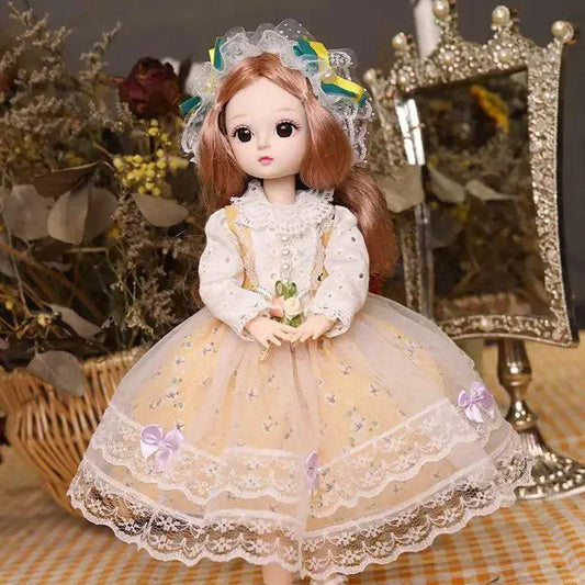 Full Set 1/6 Bjd Dolls 30cm Kawaii Dress Up Toy - ToylandEU™