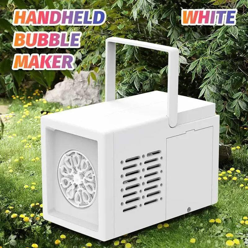 10 Hole Fully Automatic Bubble Blowing Handheld Toy Outdoor - ToylandEU