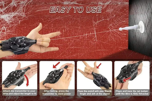Fully Automatic Spider Silk Launcher For Cosplay Prop - ToylandEU