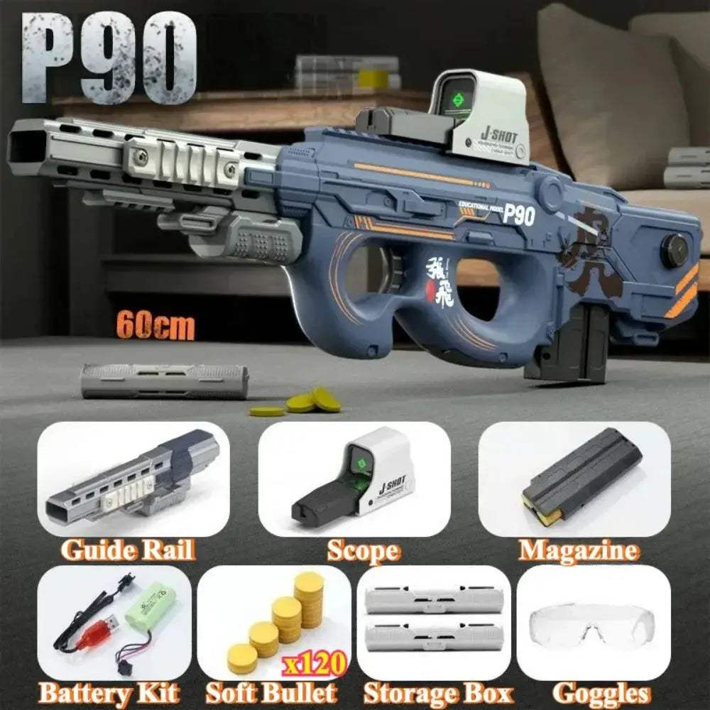 Fully Automatic Toy Gun Assault Rifle Realistic For Kids - ToylandEU