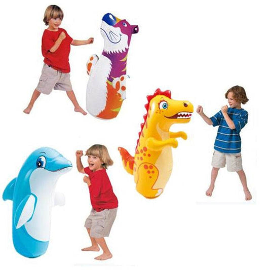 Fun & Active Inflatable Kids Boxing Bag for Quality Parent-Child Playtime - ToylandEU