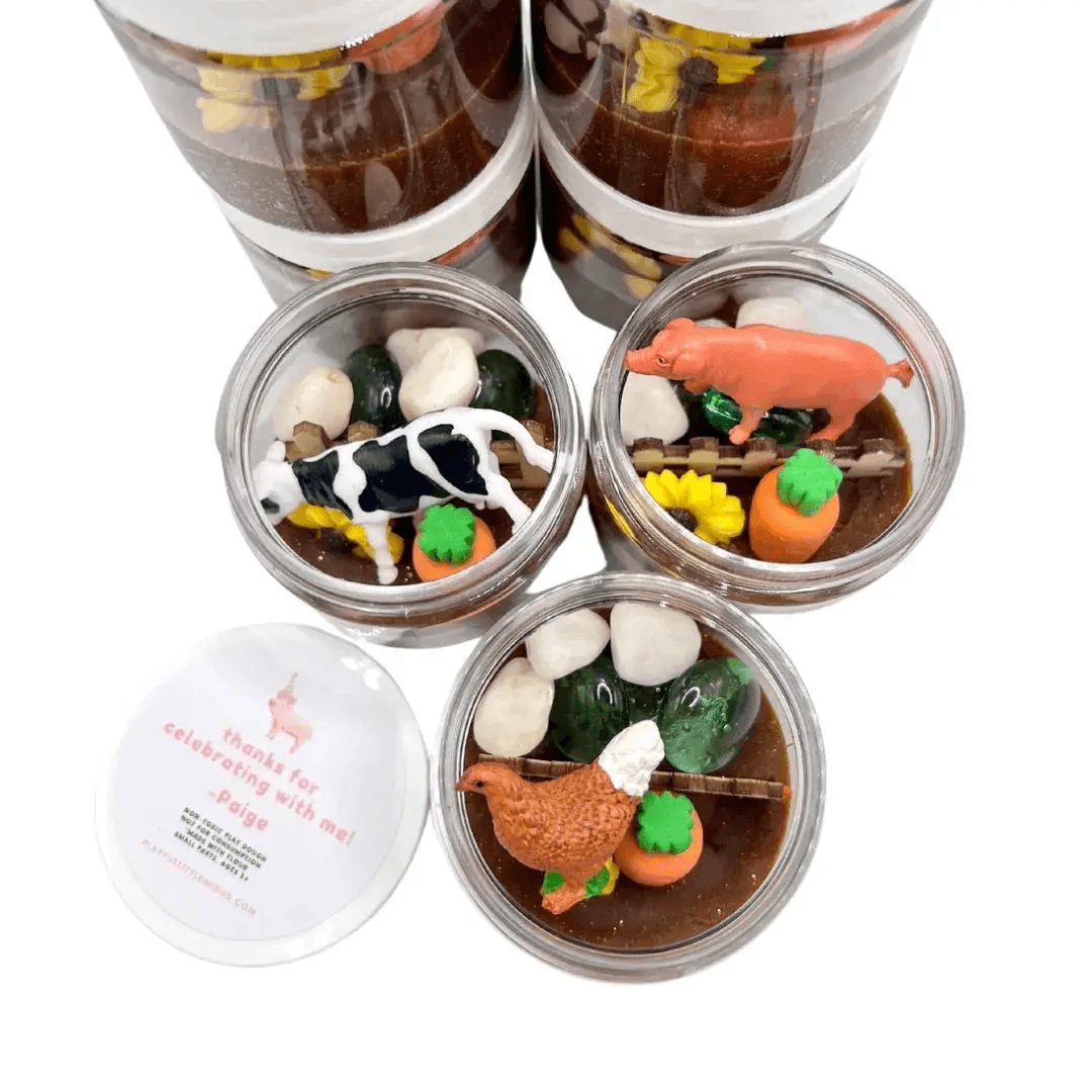 Fun Farm-Themed Play Dough Favors for Kids - ToylandEU