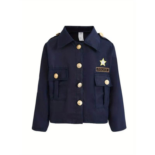 Fun Police Officer Costume Jacket Pants Cap For Halloween - ToylandEU