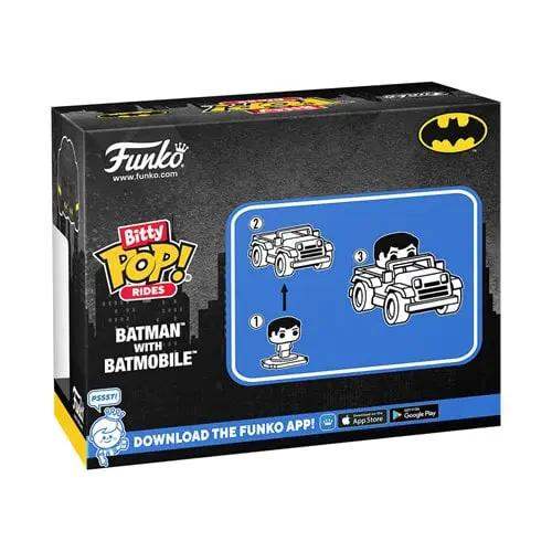 Funko Bitty Pop! Ride DC Batman with Batmobile - ToyShnip