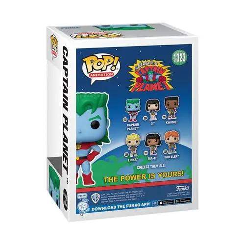 Funko Pop! 1323 Animation - Captain Planet Vinyl Figure - ToyShnip