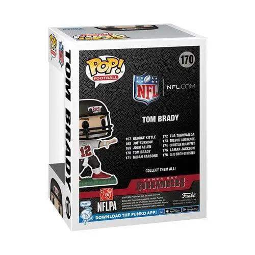 Tom Brady Funko Pop NFL Buccaneers Vinyl Figure Collectible - ToylandEU
