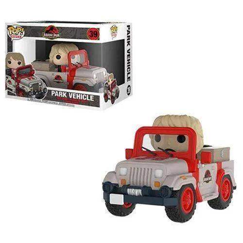 Jurassic Park Funko Pop Jeep With Ellie Sattler Collectible - ToylandEU