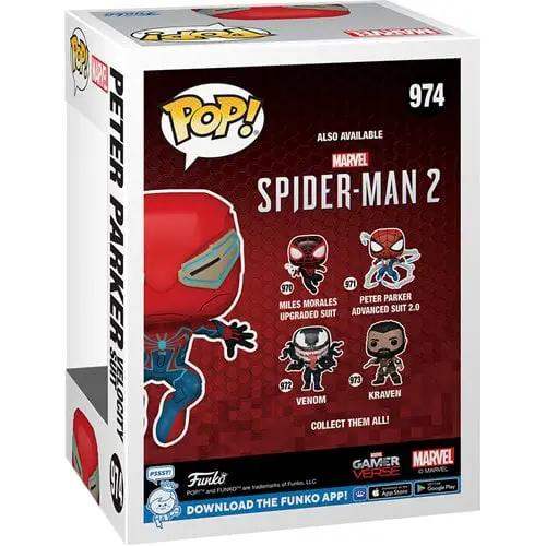 Funko Pop! 974 - Marvel - Spider-Man 2 Peter Parker Velocity Suit Vinyl Figure - Entertainment Earth Exclusive - ToyShnip