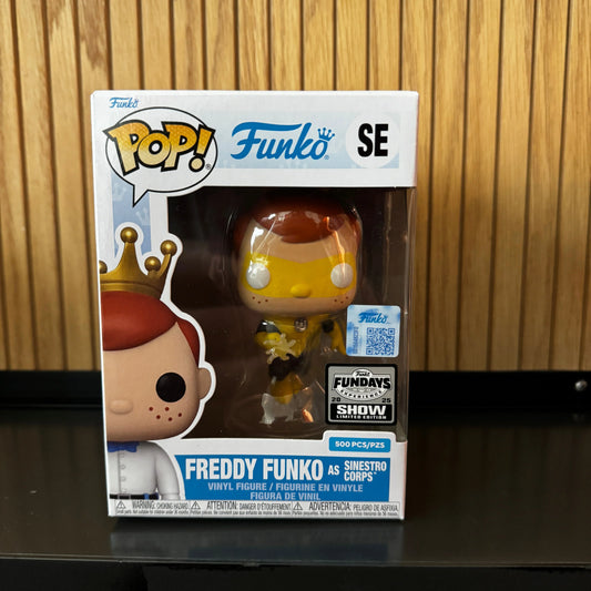 Funko Pop DC Freddy Funko Sinestro Corps LE500 Limited - ToylandEU