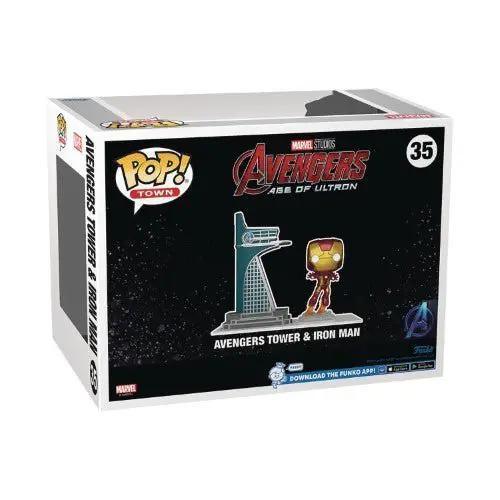 Funko Pop Exclusive Glow In The Dark Iron Man Tower - ToylandEU™