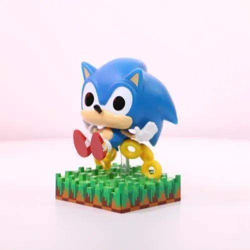 Funko Pop! Games 918 - Sonic the Hedgehog - Ring Scatter Sonic Vinyl Figure - PREVIEWS Exclusive - ToyShnip