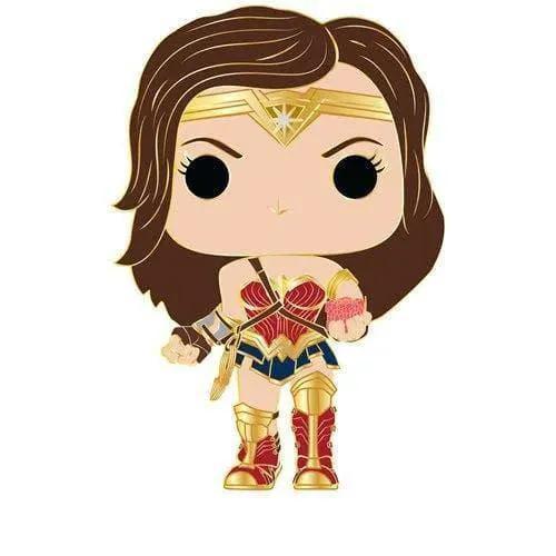 Funko Pop!- Justice League Large Enamel Pin - Select Figure(s) - ToylandEU™