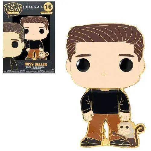 Funko Pop Pin Large Enamel Crown Stand Ross Geller - ToylandEU