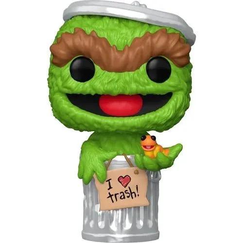 Funko Pop! 1793 - Sesame Street Oscar the Grouch with Slimey Vinyl Figure - ToylandEU™