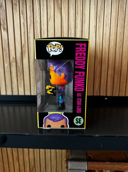 Funko Pop Star Lord Blacklight Marvel Collectible LE250 - ToylandEU