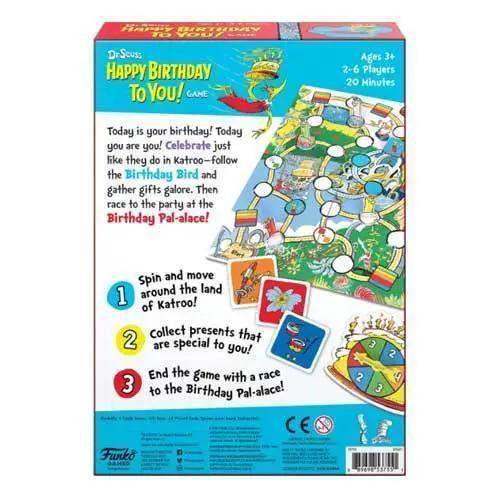 Dr Seuss Birthday Game Quick 10 Minute Family Party Fun - ToylandEU