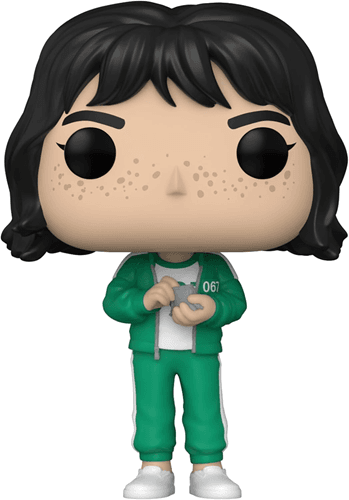 Funko Pop Figure | Squid Game Player 067 | 3.75 Inch | Ages 3 Plus