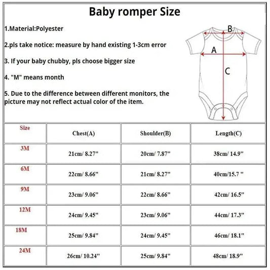 Adorable Funny Baby Romper Newborn Jumpsuit Toyland EU - ToylandEU™