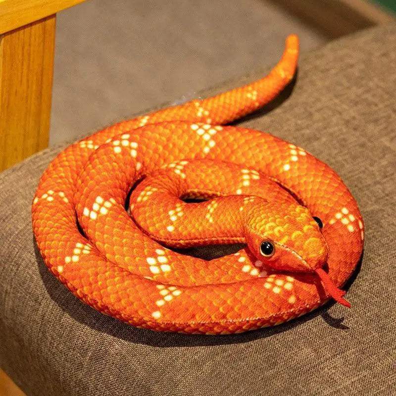 Funny Cartoon Snake Plush Prank Toy For Playtime Anytime - ToylandEU
