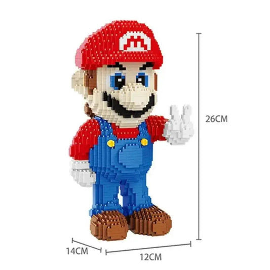 Funny Joy Cartoon Anime Dinosaur Blocks Building Toy Bricks Educational Brinquedos Children Christmas Gift - ToylandEU™
