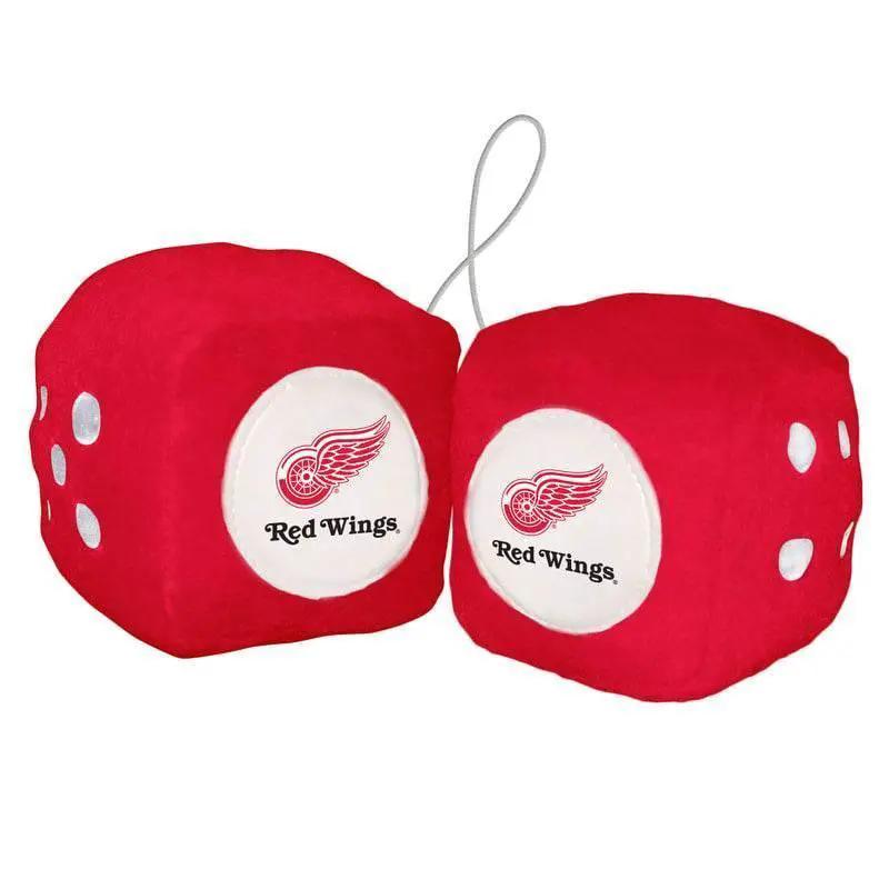 Detroit Red Wings Fuzzy Dice Official Licensed Collectible - ToylandEU™