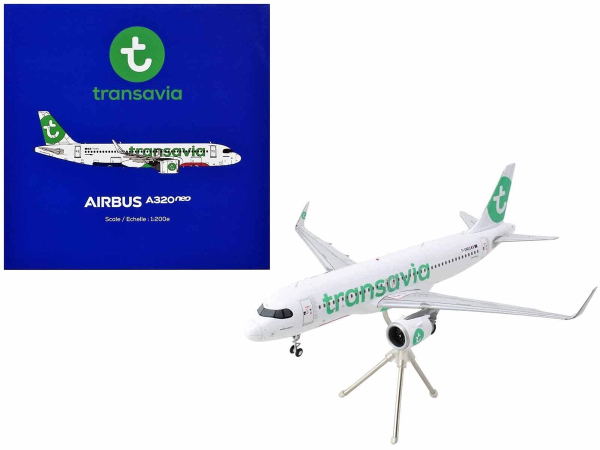 Airbus A320neo Commercial Aircraft | 1/200 Diecast Aircraft Model | GeminiJets | Transavia Airlines Series