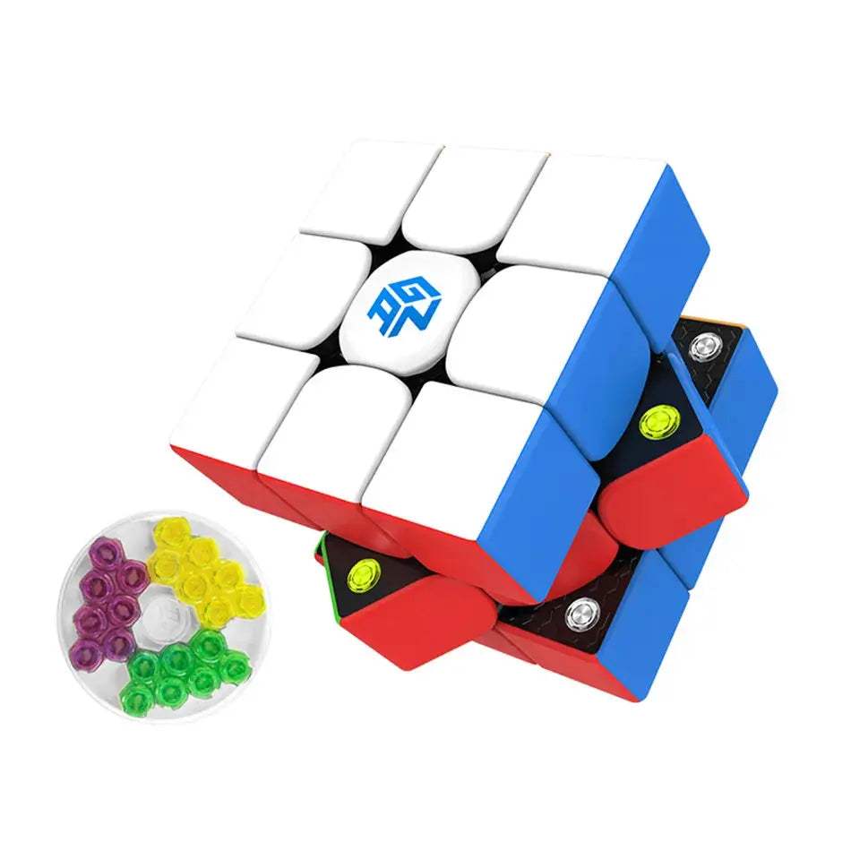 GAN 356M Magnetic Speed Cube Stickerless Puzzle Pro - ToylandEU™
